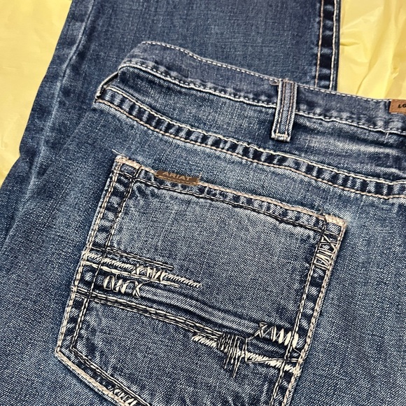 Ariat Men's Blue Jeans Size 40/32 - Picture 6 of 6